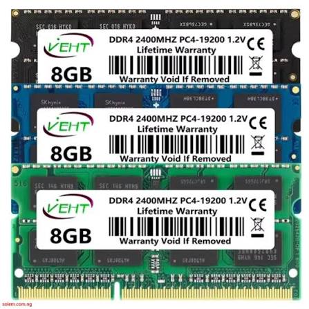 Computer Laptop RAM 8GB PC4